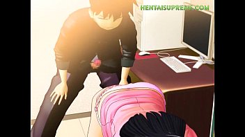 HentaiSupreme.COM - Hentai Girl Barely Capable Taking That Cock in Pussy