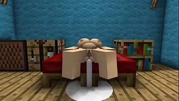 Minecraft huge tits and big cock sex