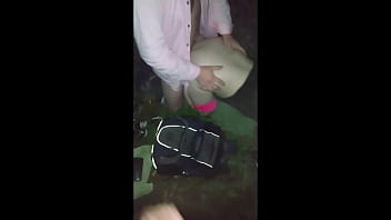 Hannah Horn Goes Into The Woods To Suck And Fuck Two Guys