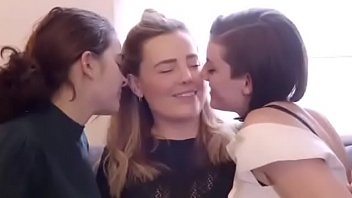 Lesbians Kissing