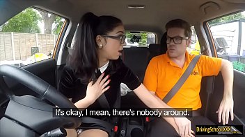 Julia De Lucia gets banged in the car