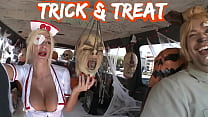 BANGBROS - Halloween Special With Puma Swede On The Bang Bus #FBF