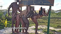 brazillian bull, Realizador Baiano festinha amadora em praia de nudismo! Fudendo Três mulheres e o comedor na praia em Orgia amadora, swing, amador, salvador, nudismo, massarandupio , tambaba,